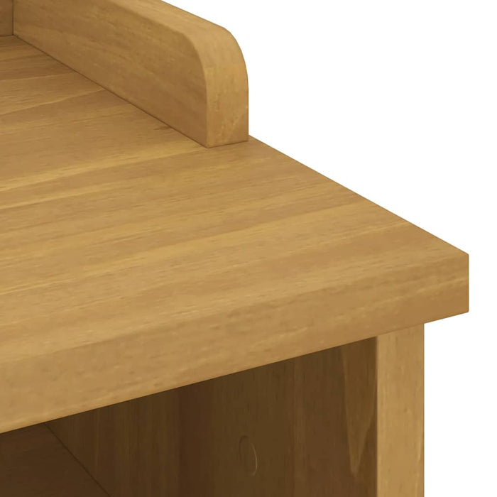 vidaXL Panca da Corridoio SANDNES 87x40x50 cm Legno Massello di Pino