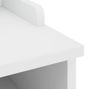 vidaXL Panca da Corridoio SANDNES Bianca 87x40x50 cm in Legno di Pino