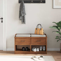 Panca da Corridoio SANDNES 87x40x50 cm Legno Massello di Pino