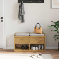 Panca da Corridoio SANDNES 87x40x50 cm Legno Massello di Pino 4010461