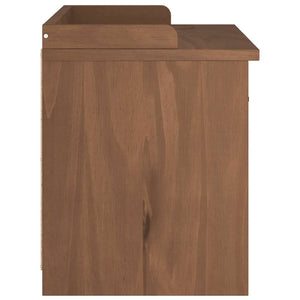 Panca da Corridoio SANDNES 87x40x50 cm Legno Massello di Pino