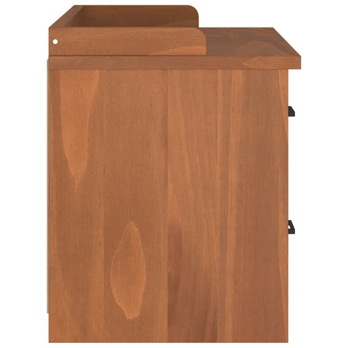 Panca da Corridoio SANDNES 87x40x50 cm Legno Massello di Pino