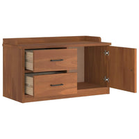 Panca da Corridoio SANDNES 87x40x50 cm Legno Massello di Pino