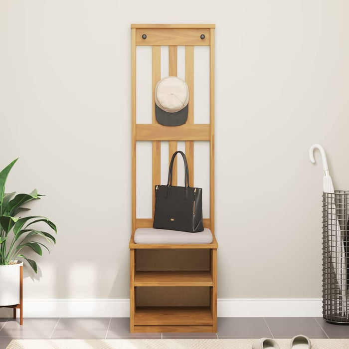 vidaXL Albero da Ingresso SANDNES 45x40x159,5 cm in Legno di Pino