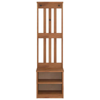 vidaXL Albero da Ingresso SANDNES 45x40x159,5 cm in Legno di Pino