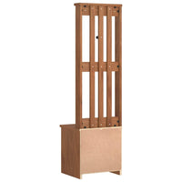 Albero da Ingresso SANDNES 45x40x159,5 cm in Legno di Pino