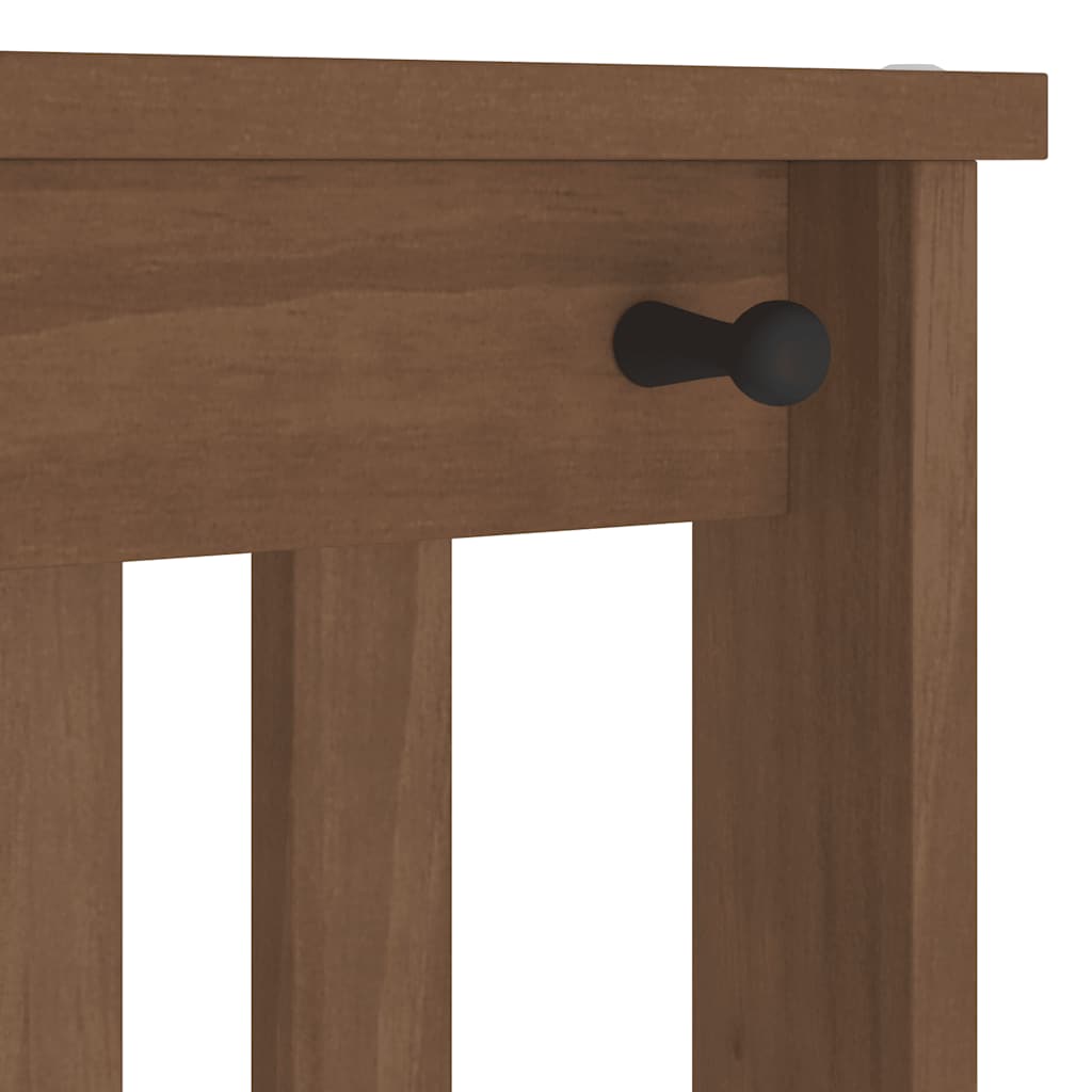 Albero da Ingresso SANDNES 45x40x159,5 cm in Legno di Pino