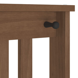 Albero da Ingresso SANDNES 45x40x159,5 cm in Legno di Pino