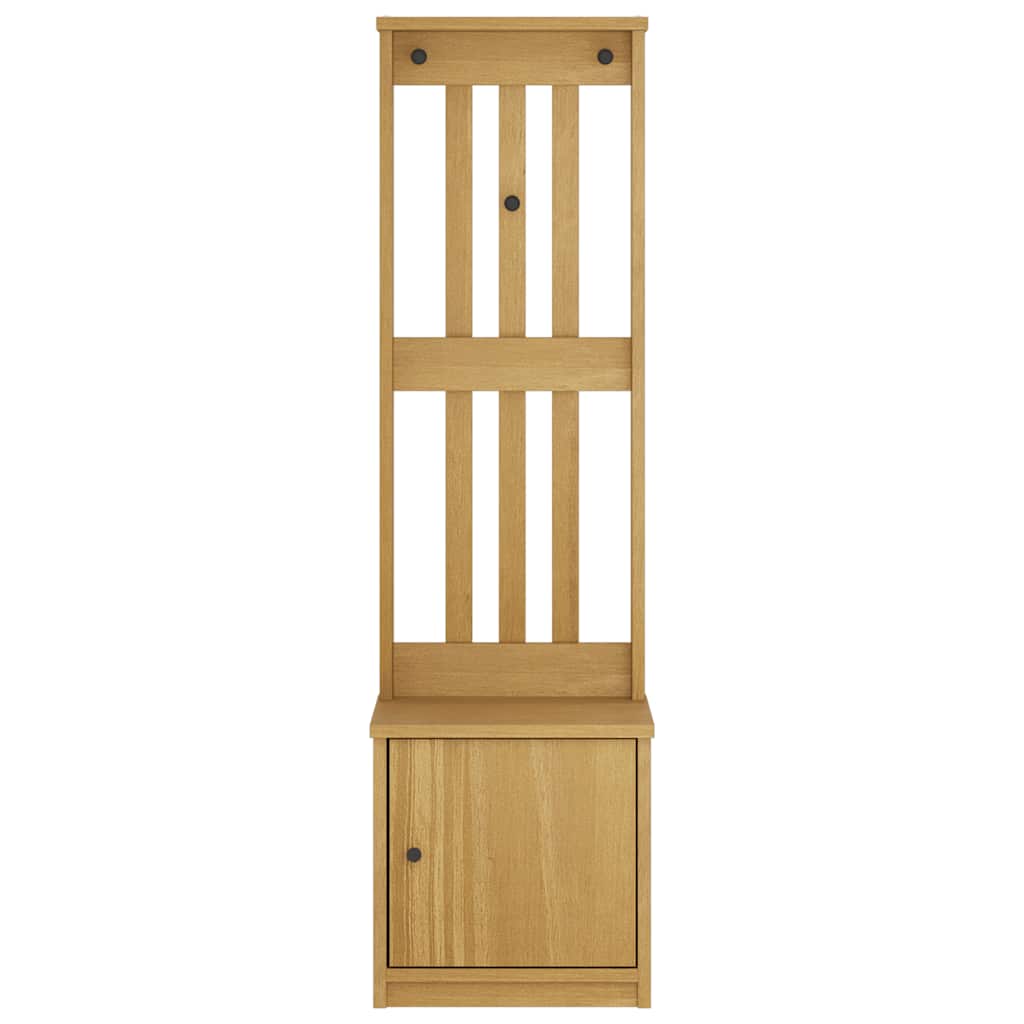 vidaXL Albero da Ingresso SANDNES 45x40x159,5 cm in Legno di Pino