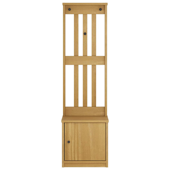 vidaXL Albero da Ingresso SANDNES 45x40x159,5 cm in Legno di Pino