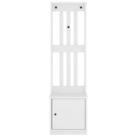 Albero da Ingresso SANDENS Bianco 45x40x159,5 cm Legno di Pino 4010486