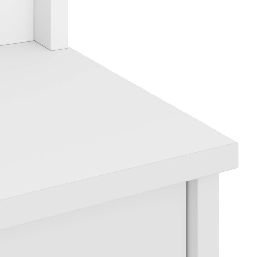 Albero da Ingresso SANDENS Bianco 45x40x159,5 cm Legno di Pino 4010486