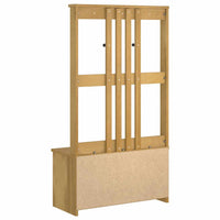 Albero da Ingresso SANDNES 87x40x159,5 cm in Legno di Pino 4010494