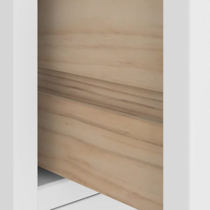 Albero da Ingresso SANDENS Bianco 87x40x159,5 cm Legno di Pino 4010495