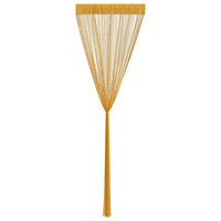 vidaXL Tende a Filo 2 pz Oro 100x250 cm
