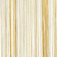 vidaXL Tende a Filo 2 pz Oro 100x250 cm