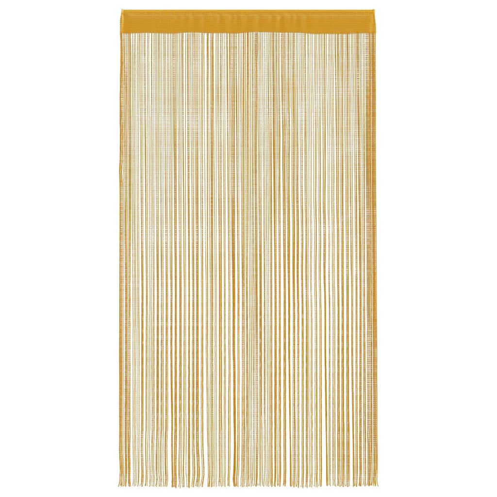 Tende a Filo 2 pz Oro 140x250 cm 4102036