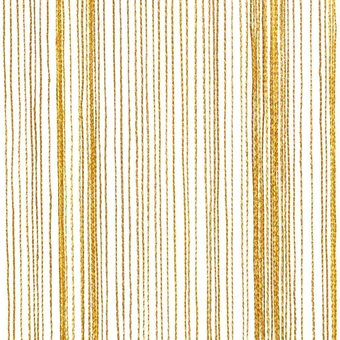 Tende a Filo 2 pz Oro 140x250 cm 4102036
