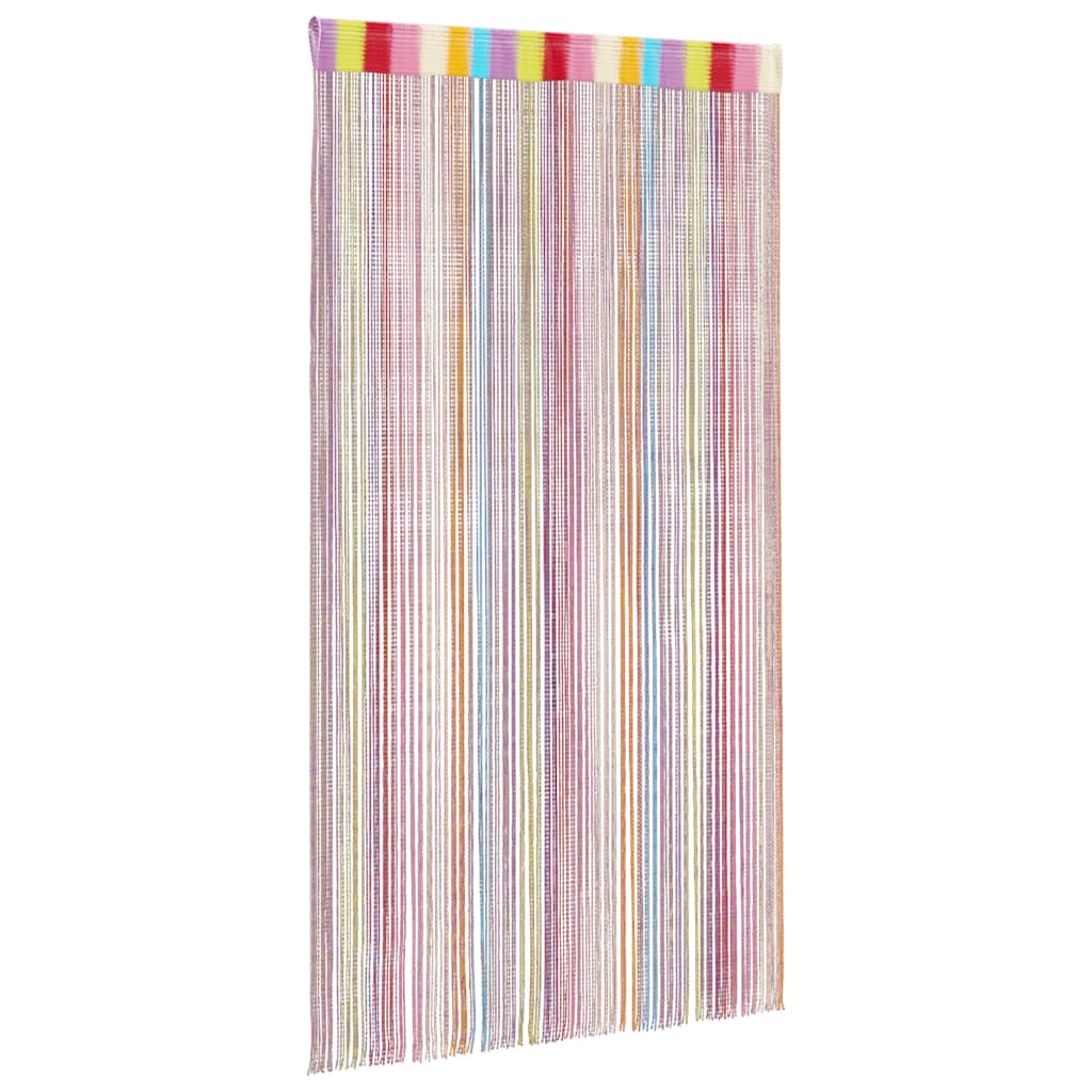 vidaXL Tende a Filo 2 pz Multicolore 100x250 cm