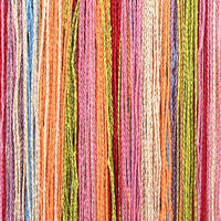 Tende a Filo 2 pz Multicolore 100x250 cm 4102037