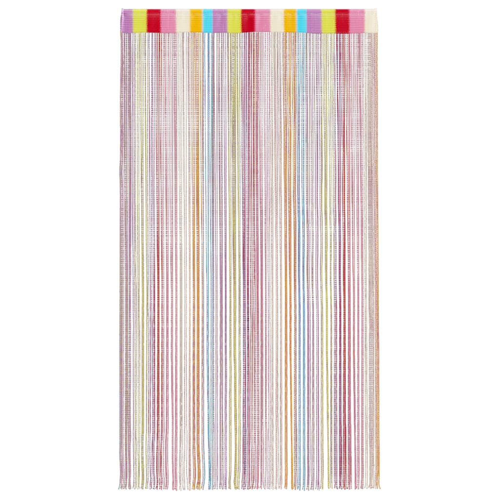 Tende a Filo 2 pz Multicolore 140x250 cm 4102038