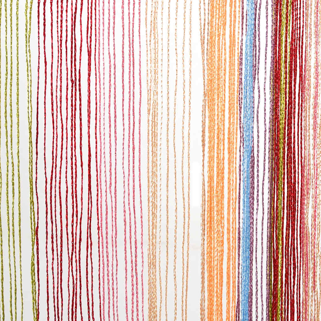 Tende a Filo 2 pz Multicolore 140x250 cm 4102038