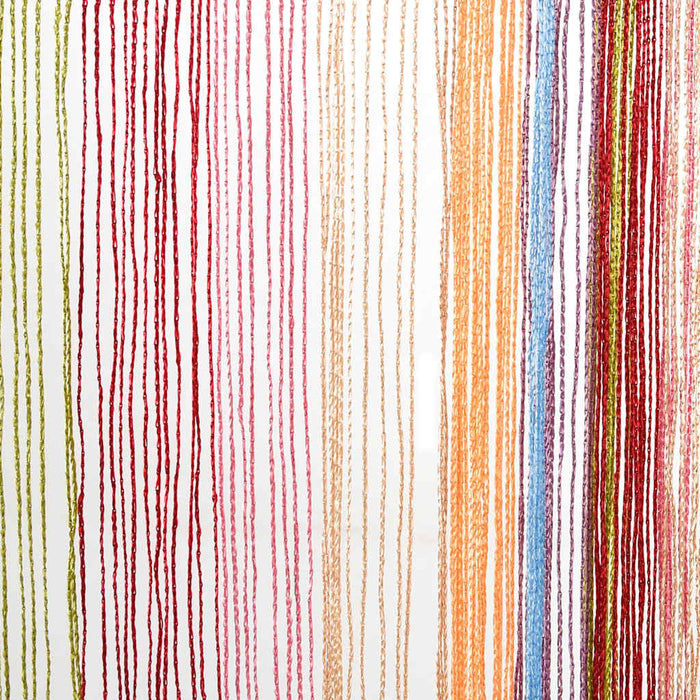 Tende a Filo 2 pz Multicolore 140x250 cm 4102038