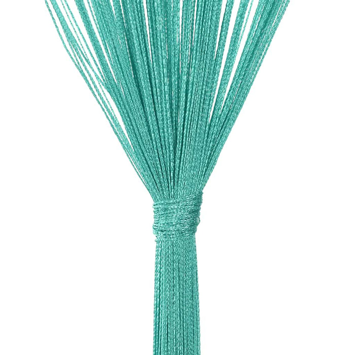 Tende a Filo 2 pz Turchese 140x250 cm 4102040