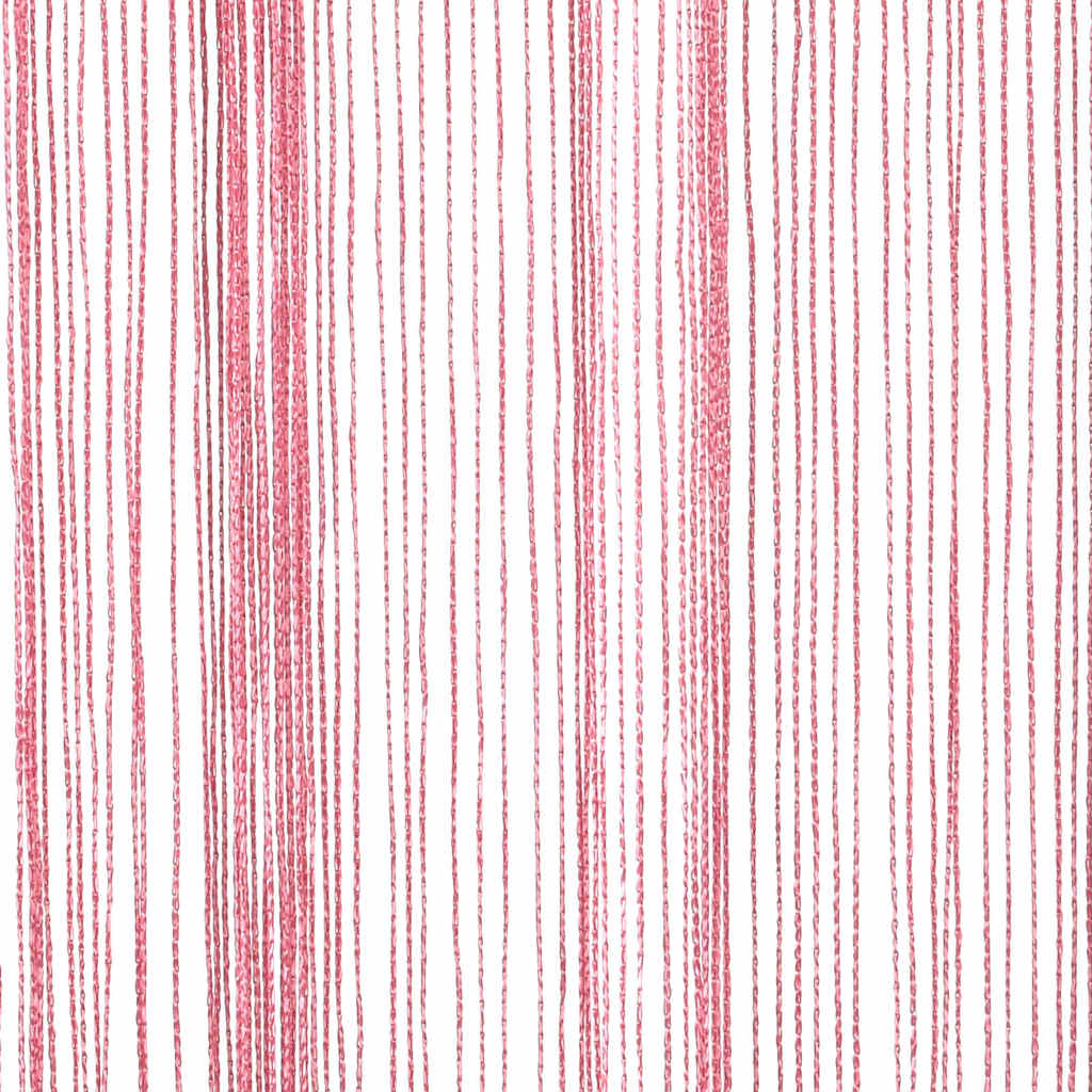 Tende a Filo 2 pz Rosa 100x250 cm 4102041