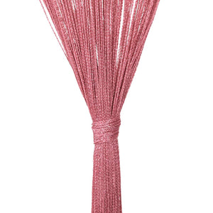 vidaXL Tende a Filo 2 pz Rosa 140x250 cm