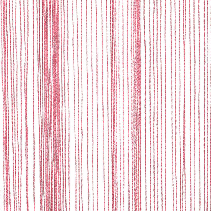 vidaXL Tende a Filo 2 pz Rosa 140x250 cm