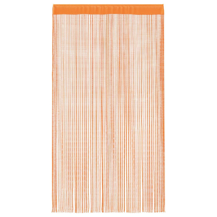 Tende a Filo 2 pz Arancio 100x250 cm 4102043