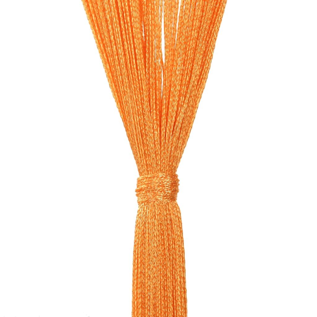 vidaXL Tende a Filo 2 pz Arancio 100x250 cm