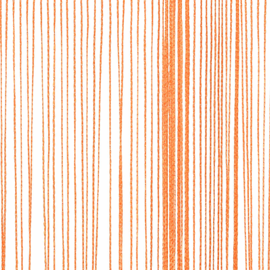 Tende a Filo 2 pz Arancio 100x250 cm 4102043