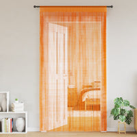 vidaXL Tende a Filo 2 pz Arancio 100x250 cm