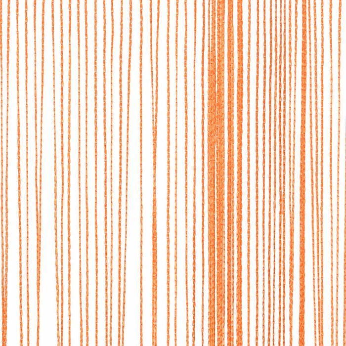 Tende a Filo 2 pz Arancio 140x250 cm 4102044