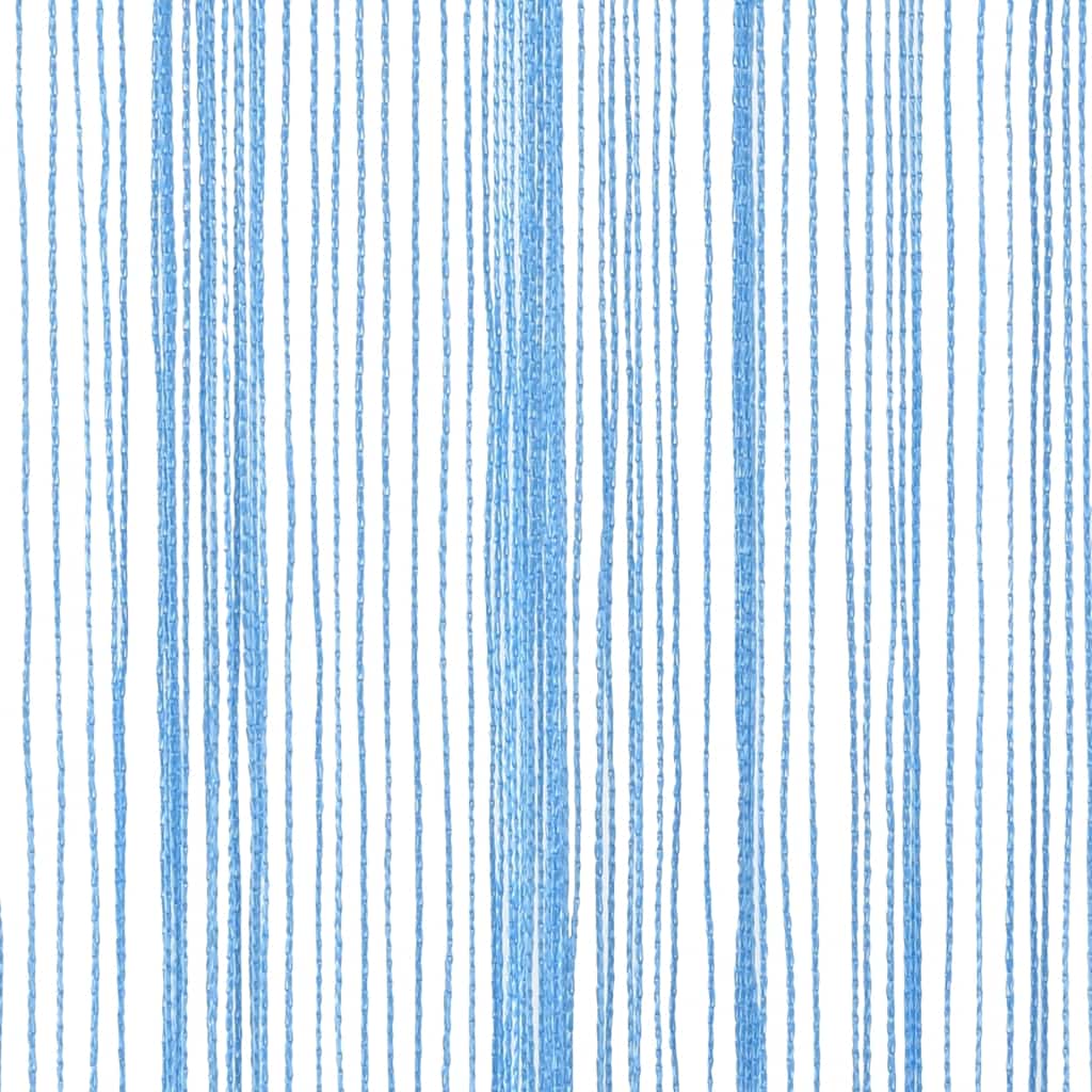 Tende a Filo 2 pz Azzurro 100x250 cm 4102045