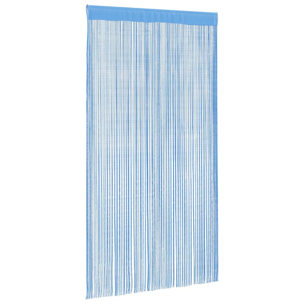 Tende a Filo 2 pz Azzurro 140x250 cm 4102046