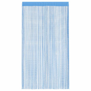 Tende a Filo 2 pz Azzurro 140x250 cm 4102046