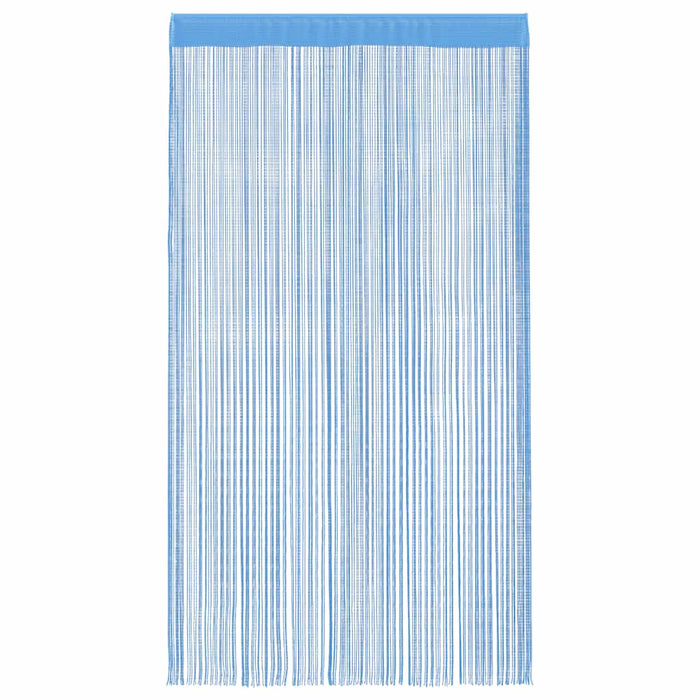 Tende a Filo 2 pz Azzurro 140x250 cm 4102046