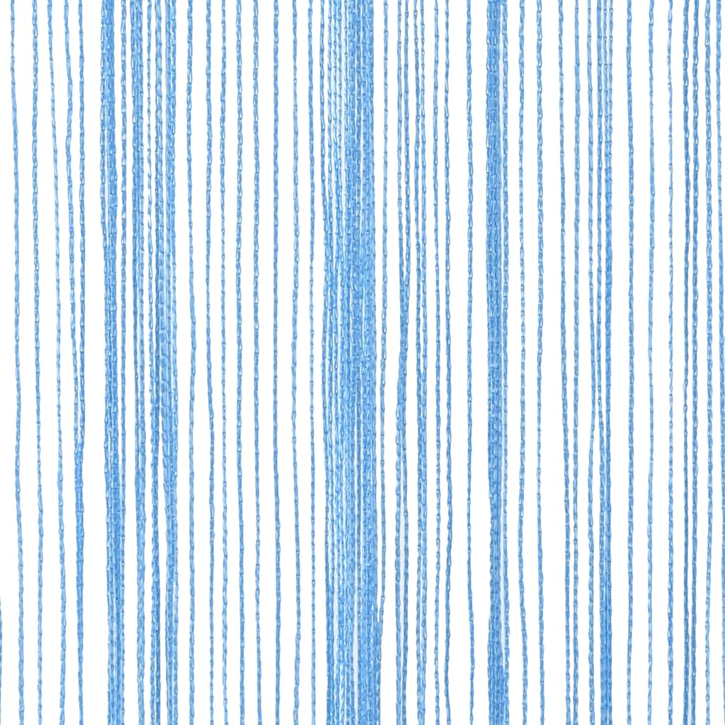 Tende a Filo 2 pz Azzurro 140x250 cm 4102046