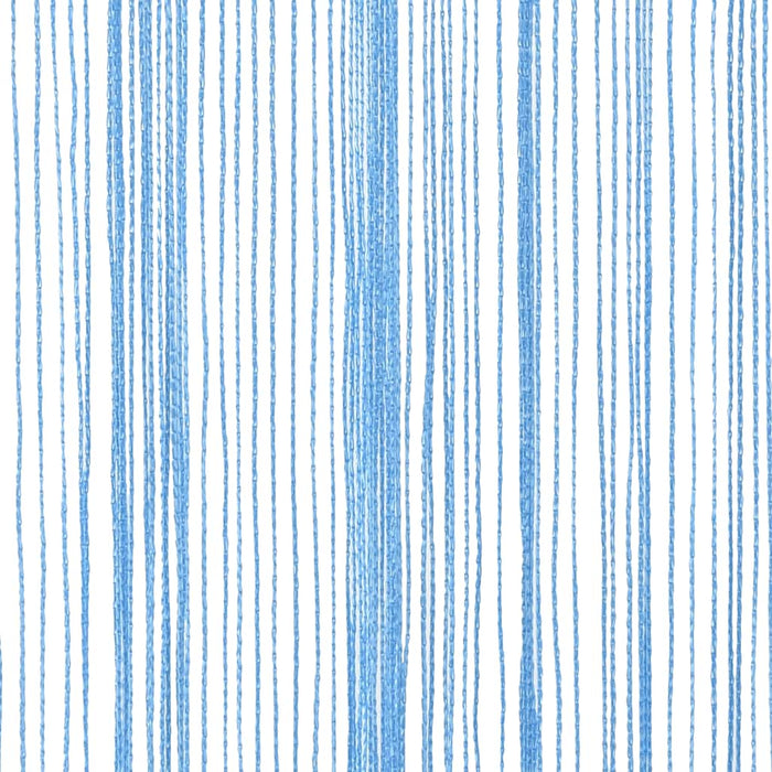 Tende a Filo 2 pz Azzurro 140x250 cm 4102046