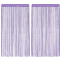 Tende a Filo 2 pz Viola 100x250 cm 4102047