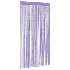 vidaXL Tende a Filo 2 pz Viola 100x250 cm