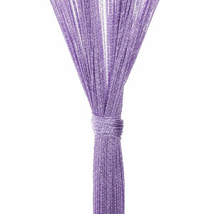 vidaXL Tende a Filo 2 pz Viola 100x250 cm