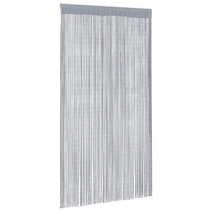 vidaXL Tende a Filo 2 pz Grigio Chiaro 100x250 cm