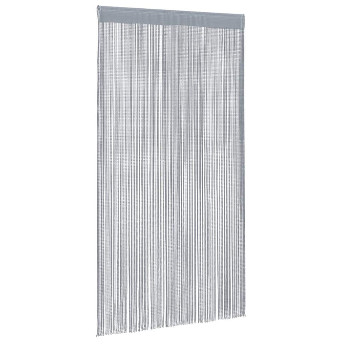 vidaXL Tende a Filo 2 pz Grigio Chiaro 100x250 cm