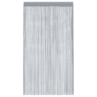 Tende a Filo 2 pz Grigio Chiaro 100x250 cm 4102049
