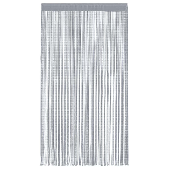 Tende a Filo 2 pz Grigio Chiaro 100x250 cm 4102049