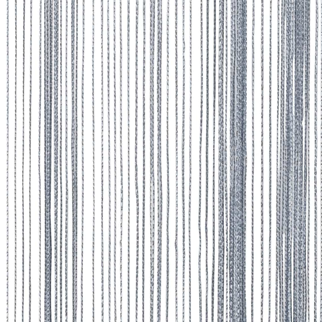 Tende a Filo 2 pz Grigio Chiaro 100x250 cm 4102049